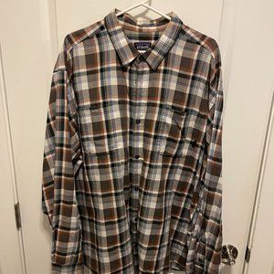 XXL Patagonia Pima Cotton Button Up